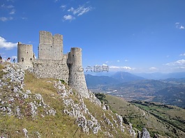 阿布魯佐,山,景觀