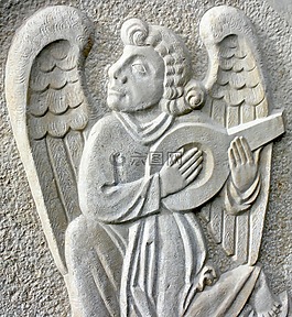 救濟(jì),石,天使