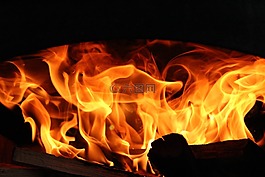 火,heiss,壁炉