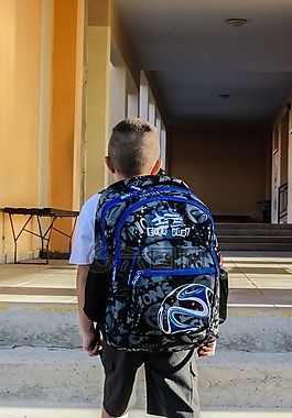学生,学校,第一天