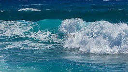 波,砸,泡沫