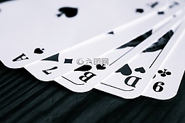 卡,撲克牌,茂茂