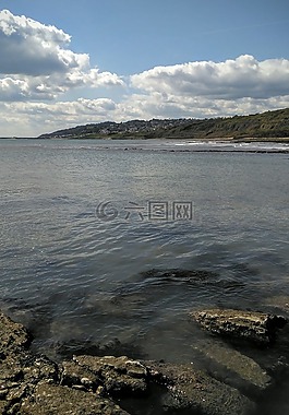 侏罗纪海岸,查茅斯,英国
