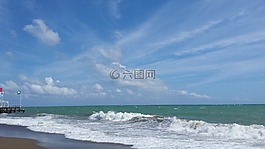 海,火雞,假期
