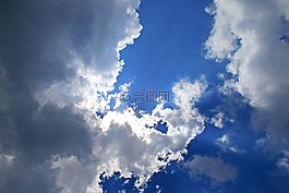 天空,藍色,光明