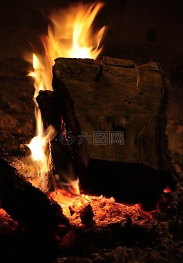 消防,火焰,发光