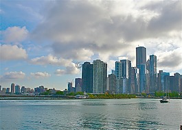 密歇根湖,芝加哥,湖