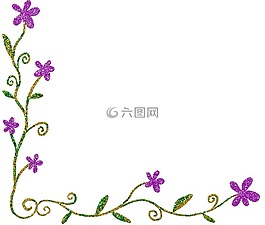 角,邊境,幀