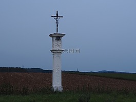 交叉,十字路边,宗教