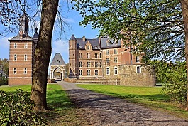 城堡,城堡merode,公园