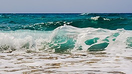 波,砸,泡沫