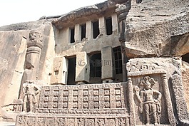 洞穴,寺,精神