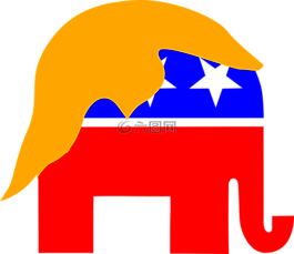 名人,唐納德 · 特朗普,gop