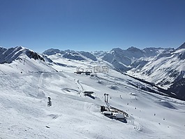 雪,瑞士,冬天