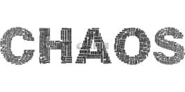 混沌,順序,排版