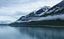 水,雪,全景
