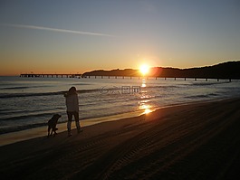 日出,波羅的海,海