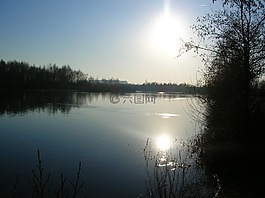 daneshill,湖,水