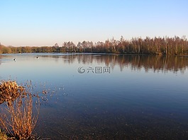 daneshill,湖,水