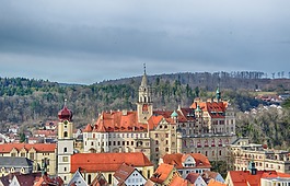 城堡,锡格马林根,hohenzollern 城堡