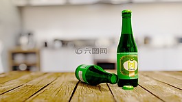 熊瓶,瓶,食品