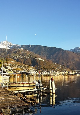 蒙特勒,景觀,瑞士