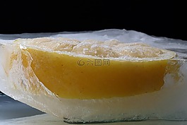 冰,柠檬,eiszitrone