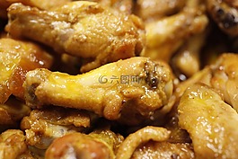 雞翅膀,雞,食品