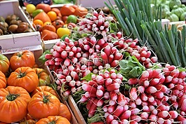 萝卜,水果,蔬菜
