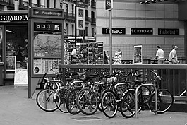 巴塞羅那,城市,中心