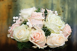 婚禮花束,花束,玫瑰