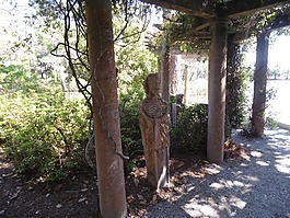 花園,藝術(shù),雕像