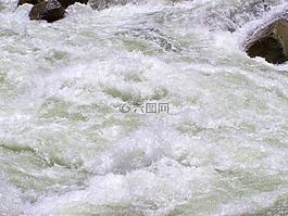 涌水,河,溪