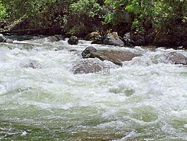 涌水,河,溪