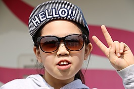 兒童,表達,女孩