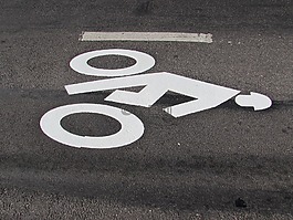 自行车,车道,旅行