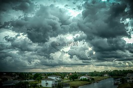 風(fēng)暴,云,雨