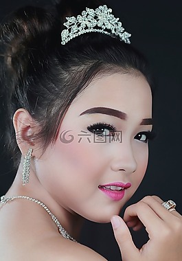 臉紅,婦女,模型
