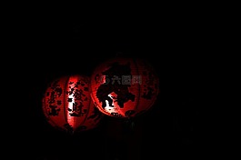 光,燈籠,紅色