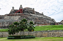 卡塔赫納,哥倫比亞,castillo de san felipe