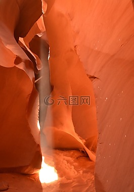 羚羊峽谷,較低的羚羊峽谷,光