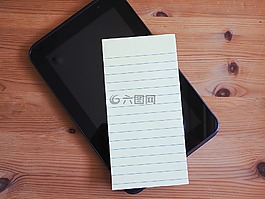 平板電腦,postit,膠粘物