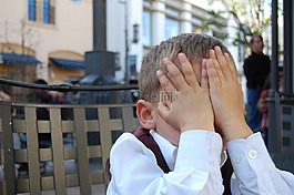 男孩,facepalm,兒童
