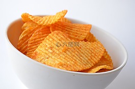 馬鈴薯,碗,食品