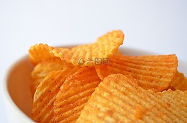 马铃薯,芯片,食品