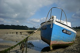 小船,海,潮