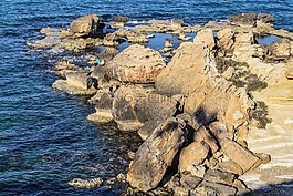 塞浦路斯,kapparis,岩层