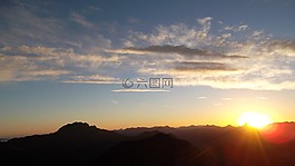 日出,約赫貝格,上午