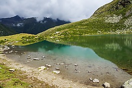 景觀,湖,阿爾姆