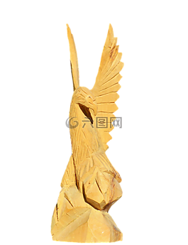 阿德勒,雕刻,木雕